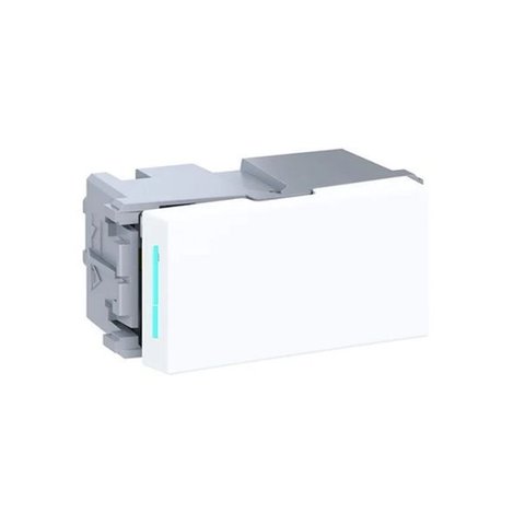 Módulo Interruptor Simples+paralela Esatta C/led Branco-weg