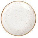 Ver imagem 1 de Kit 24 Pratos Rasos Tramontina Rústico Marrom Porcelana 28cm Eventos Restaurante