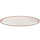 Ver imagem 5 de Kit 24 Pratos Rasos Tramontina Rústico Marrom Porcelana 28cm Eventos Restaurante