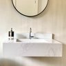 BANCADA EM PORCELANATO COM CUBA ESCULPIDA 80X48 - 4