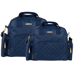 Kit Bolsas Maternidade Griff Baby Luxo Azul Marinho - 1