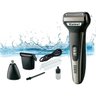 Maquina Barbear Cabelo Depilador Nariz Masculino 3x1 Kemei - 4