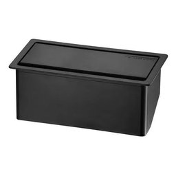 Mesa Escritório Plataforma 6 Lugares 2,70x1,20 Preto Inteira! - 6