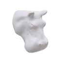 Ver imagem 1 de Vaso De Parede Cachepot Hipopótamo Branco Porcelana