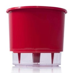Vaso Auto Irrigável Raiz Vermelho Tamanho 04 - 1