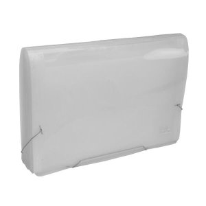 Pasta Sanfonada A/4 Com 12 Divisórias - Cristal Polibras