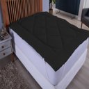 Ver imagem 1 de Pillow Top Extra Macio para Colchão King Size de 1,93 X 2,03 até 0,50cm de Altura. Cor Preto