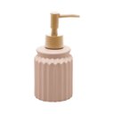 Ver imagem 2 de Kit Banheiro 2 Peças Stripes Nude e Dourado Fineza