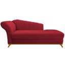 Ver imagem 2 de Kit Diva Recamier Vanessa 185cm Lado Direito e 02 Poltronas Laura Suede - Doce Sonho Móveis RECAMIER