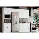 Ver imagem 1 de Cozinha Modulada Henn Americana 4 Peças (2 Armários + 1 Balcão + 1 Paneleiro) C4p11 Branco