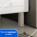 Ver imagem 7 de Balcão de Cozinha para Pia 140 Cm Star New 3 Portas 2 Gavetas Branco - Telasul