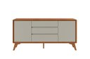 Ver mais imagens de Buffet Sinus 2 Porta 3 Gavetas - Mv - Rei de Casa Naturalle/off White