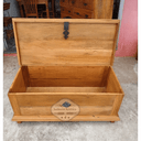 Ver imagem 3 de Baú em Madeira de Demolição 120x50cm Sudeste Rústico