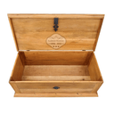 Ver imagem 2 de Baú em Madeira de Demolição 120x50cm Sudeste Rústico