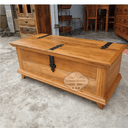 Ver imagem 4 de Baú em Madeira de Demolição 120x50cm Sudeste Rústico