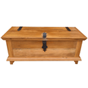 Ver imagem 1 de Baú em Madeira de Demolição 120x50cm Sudeste Rústico
