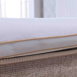 Pillow Top Toque de Plumas Solteiro Branco Niazitex 02000757bcouni - 5