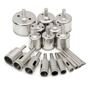 Kit Brocas Diamantadas Fura Vidro Marmore 21 Peças Gt780