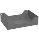 Ver imagem 1 de Porta Objetos de Parede Organizador de Acessórios 30x20cm Grande Cinza Masutti Organize