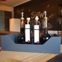 Ver imagem 2 de Porta Objetos de Parede Organizador de Acessórios 30x20cm Grande Cinza Masutti Organize