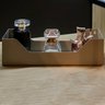 Porta Objetos de Parede Organizador de Acessórios 30x20cm Grande Cinza Masutti Organize - 4