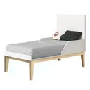 Ver imagem 5 de Jogo de Quarto Cômoda com Porta e Berço Americano Classic MDF Branco Fosco Reller Móveis
