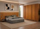 Ver imagem 1 de Dormitório Casal Ripado Completo Premium Arbo Design