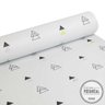 Papel de Parede Triângulo Soft - Kit 4 Rolos - Kit - 4 Rolos de 58x300cm - 2