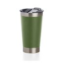 Ver imagem 1 de Copo Térmico de Aço Inox com Tampa Abridor 500ml - Brava Verde