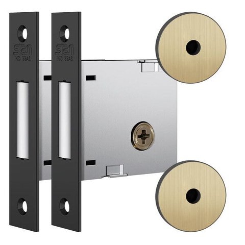 Trava Quadrupla Larga Stam Par Tetra 1004 Roseta Oxidado