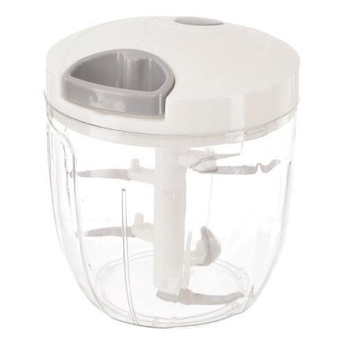 Triturador e Processador Manual de Alimentos 5 Lâminas 900ml