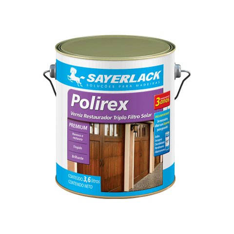Verniz Polirex Imbuia Sayerlack 3,6 Litros - Sb 2315.2191gl