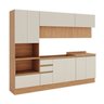 Cozinha Modulada 5 Peças com Armários, Balcões e Torre Quente Aroeira CabeCasa MadeiraOriginals - 3