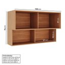 Ver mais imagens de Cozinha Planejada 5 Peças com Armários Balcões e Torre Quente Aroeira CabeCasa MadeiraOriginals Cinza/Sereno