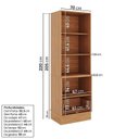 Ver imagem 5 de Cozinha Modulada 5 Peças com Armários, Balcões e Torre Quente Aroeira CabeCasa MadeiraOriginals