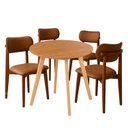 Ver imagem 2 de Kit Mesa Redonda 90cm Freijó 4 Poltronas Durango Sofisticado