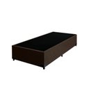 Ver imagem 4 de Cama Box Solteiro Colchão Mola Ensacada Premium + Box Suede 60x88x188 Cor:marrom