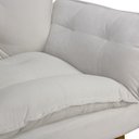 Ver imagem 5 de Kit 4 Poltronas Decorativa Sala e Quarto Opala Suede Herrero:bege
