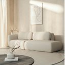 Ver imagem 2 de Sofá Modular 2 Lugares Com Sumiê Orla CabeCasa MadeiraOriginals