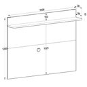 Ver imagem 3 de Rack com Painel 50" Estante em Mdp Branco com Siena