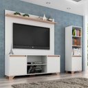 Ver imagem 7 de Rack com Painel 50" Estante em Mdp Branco com Siena