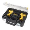 Kit Parafusadeira e Furadeira de Impacto Dewalt DCK201C2 Bivolt - 1