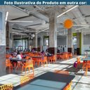 Ver imagem 6 de Kit 4 Cadeiras Empilhável Inmetro Gruvyer Fratini Polipropileno Fendi Capacidade Suporta 182 Kg