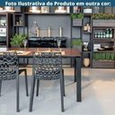 Ver mais imagens de Kit 4 Cadeiras Empilhável Inmetro Gruvyer Fratini Polipropileno Fendi Capacidade Suporta 182 Kg