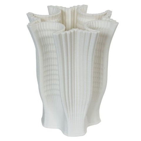 Vaso Decorativo Ceramica (branco) 20x16x16cm
