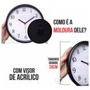 Ver imagem 3 de Relogio Parede Pilates Yoga Branco Decoracao Academia Studio Fitness Exercicio Fisico Presente