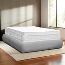 Ver imagem 2 de Base Cama Box Orgânica Moscou 140cm Casal Bouclê - Sofa Store:bouclê Cinza Claro