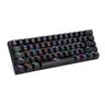 TECLADO MECANICO MOTOSPEED CK61 ESSENTIAL PRETO SWITCH VERMELHO RGB - 1
