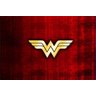 Painel Lona Mulher Maravilha mod10 - 1,5 M X 1 M - 1