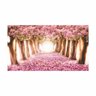 Painel Lona Floresta Jardim Encantado mod05 - 3 M X 1,6 M - 1